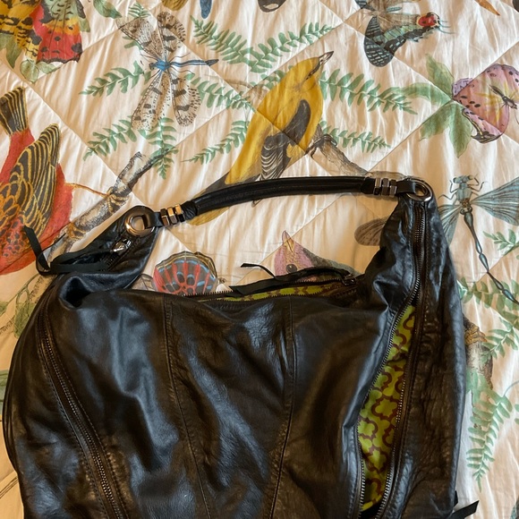 Oryany large leather shoulder bag - Picture 6 of 13